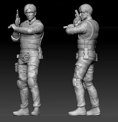 1/24 75mm 1/18 100mm Resin Model Kits Soldier Figure Sculpture Unpainted No Color RW-594