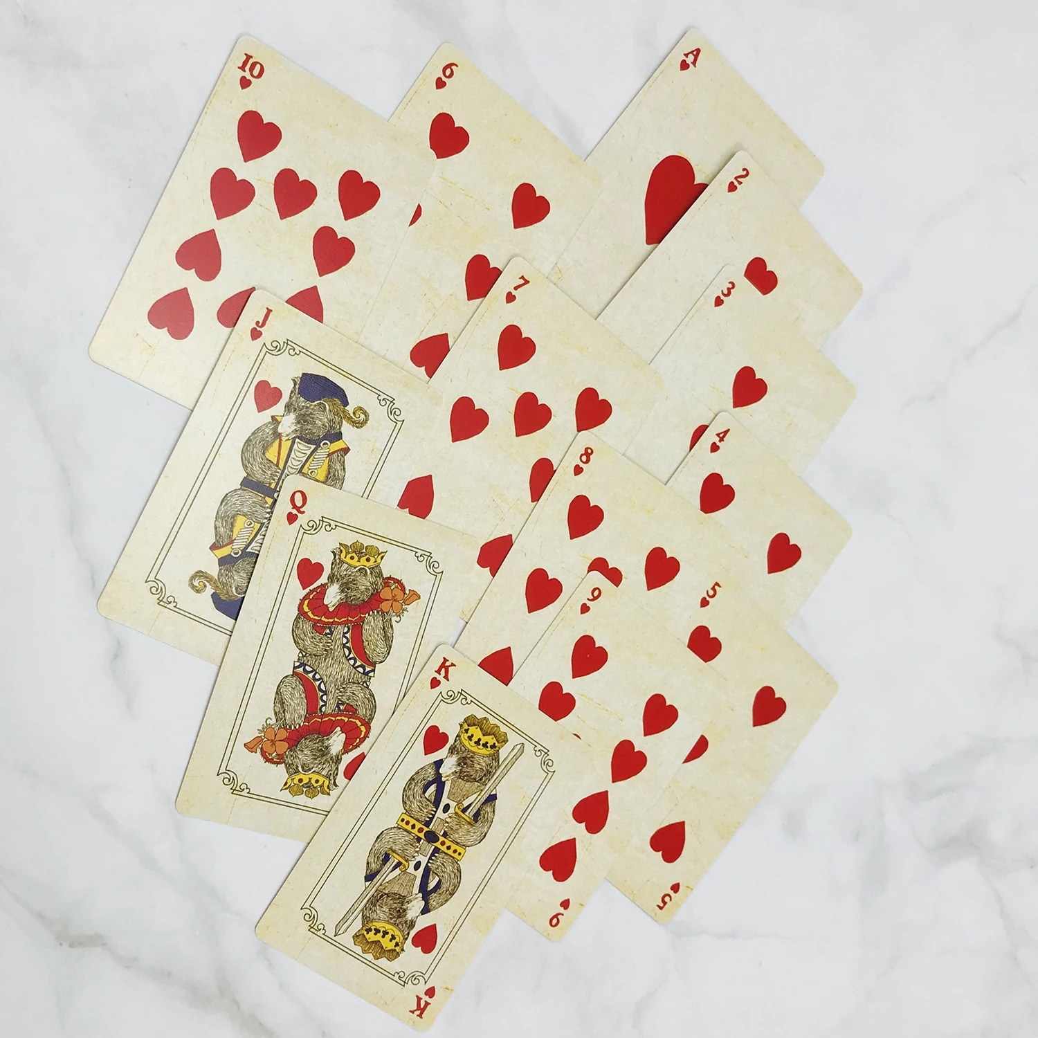 57x87mmBrand New VintageStyle Playing Cards I Love You California Poker Colorful Bear Limited Collector's Edition Set Never Open