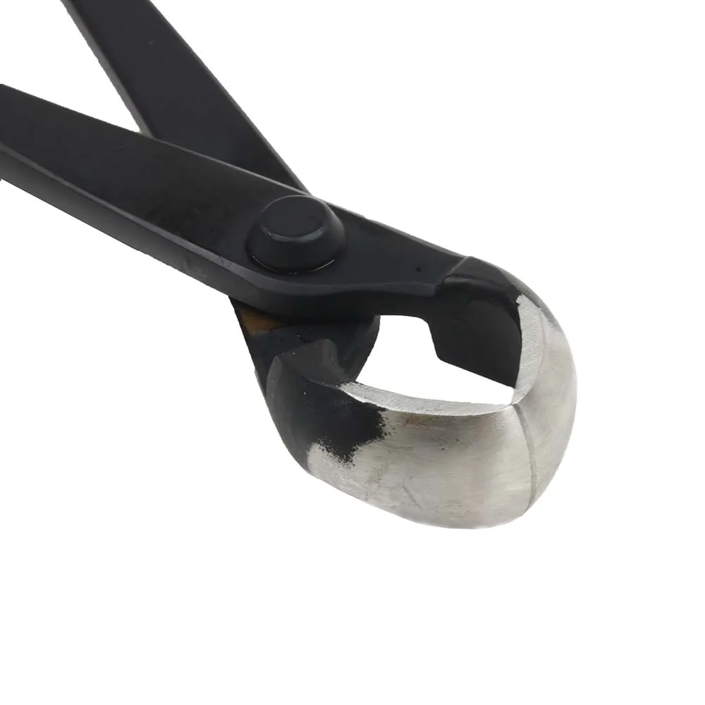 210 mm runde kante cutter für topfpflanzen standard qualität gemischte funktion von runde & gerade rand Edelstahl bonsai werkzeuge