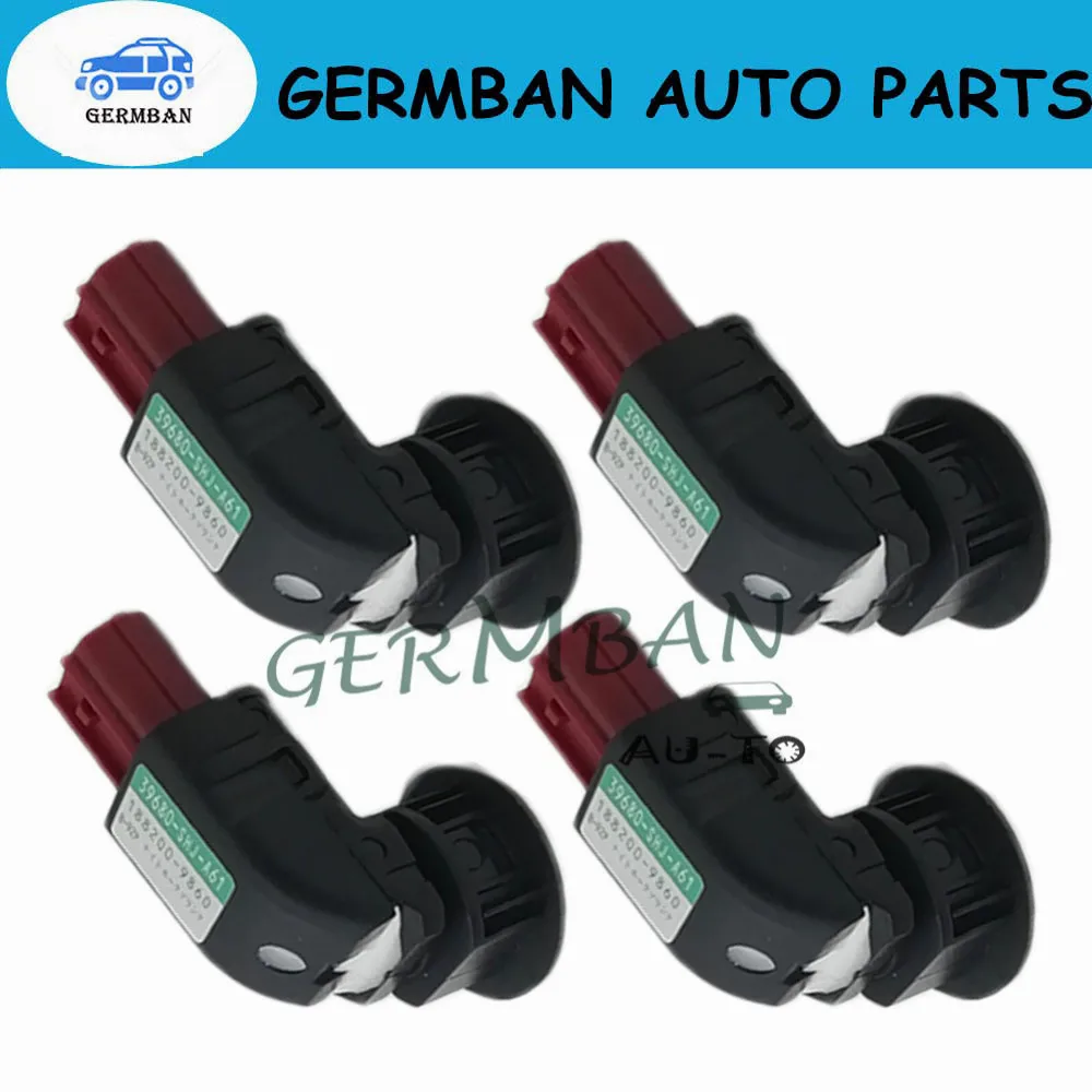 39680SHJA61 4Pcs PDC Parking Sensor 39680-SHJ-A61 For Honda CR-V 2004-2013 2.4L Odyssey 2005-2009 3.5L 39680-SHJA61