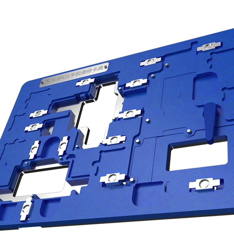 Mijing k31 reparo para iphone x/xs/xs max/11/11 pro/11 pro max, instalação multiplaca para conserto de celular, com dois chips