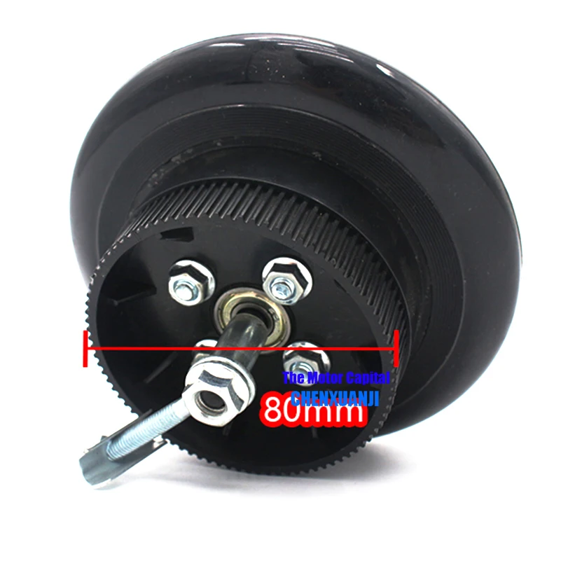 6 Inches PU Wheel 140mm Castor  for Electric Scooter Easy Folding   Skateboard Bicycle Children Front Rear