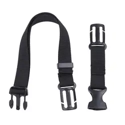 1Pcs Sternum Straps Adjustable Elastic Nylon Webbing Fastener Tape Anti Slip Bags Backpacks Shoulder Belts Durable Fixing Buckle