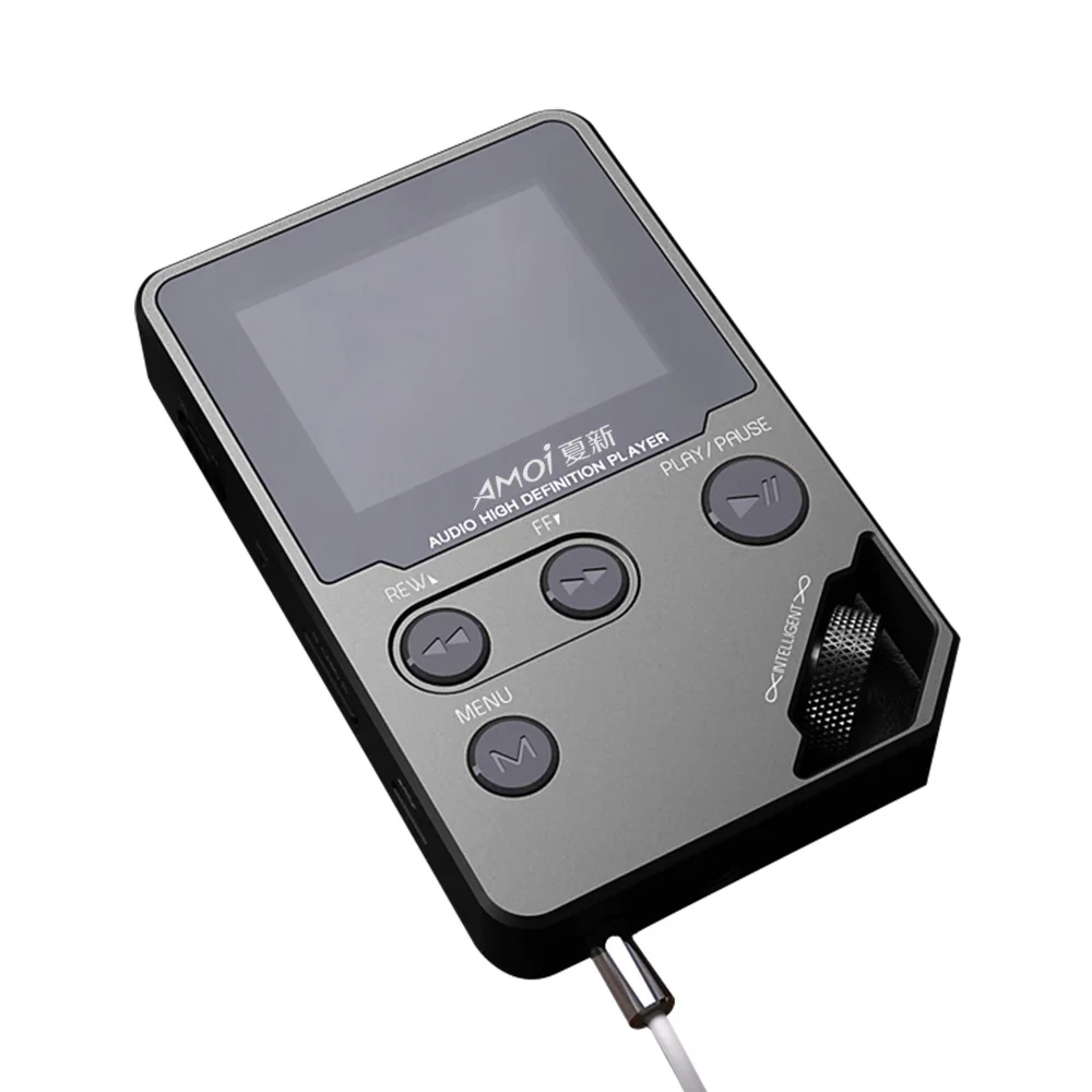 أموي C10 Mini المحمولة عالية الجودة HIFI الرياضة 60Hr وقت طويل راديو FM مسجل فيديو MP4 مشغل موسيقى DAC DSD المسار عجلة