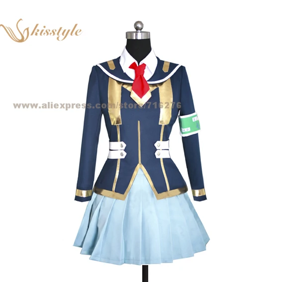 

Kisstyle модная Medaka Box Mogana Kikaijima униформа COS Одежда Косплей Костюм, принимаются по индивидуальному заказу