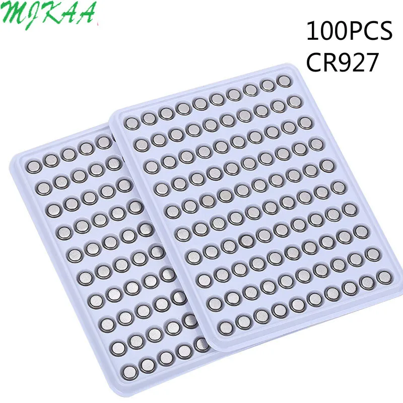 100PCS CR927 927 DL927 BR927 CR927-1W ECR927 5011LC KCR927 LM927 Li-ion Button Cell Battery