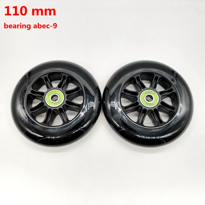 Scooter wheel  skate wheel 110mm 110x24mm including bearing abec-9