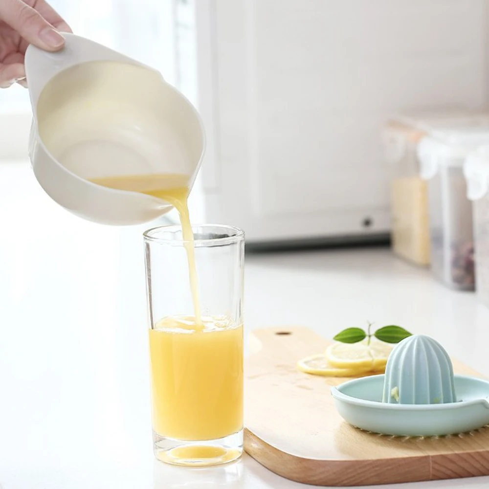 Manuál přenosné citrusy odšťavňovač kuchyň nástroje plastový oranžová citron squeezer multifunkce plod odšťavňovač stroj kuchyň příslušenství