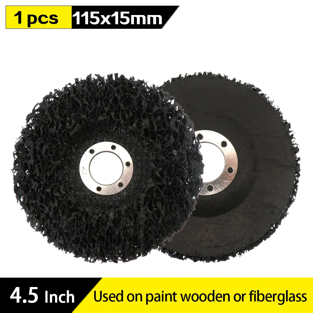 4.5 Inch black Grinding Sanding Disc Wheel 115x15mm Paint Rust Remover for Angle Grinder Abrasive tool