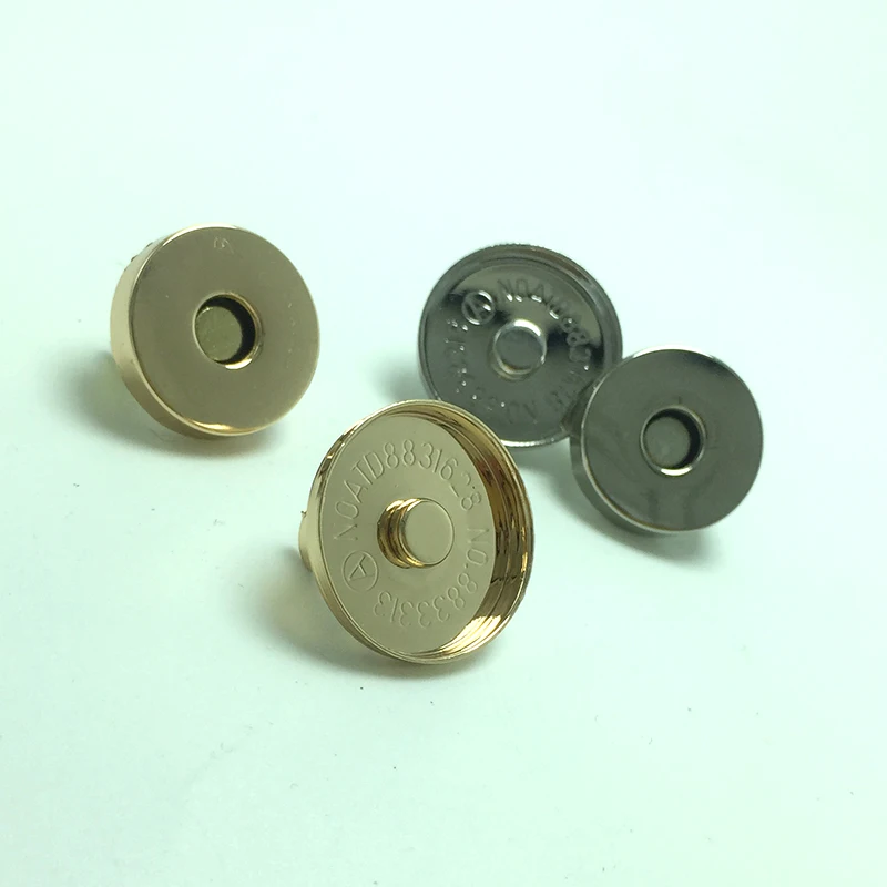 Magnetic Buttons Metal Snap Fasteners Handcraft Garment Magnet Buttons DIY Accessories 14/18mm