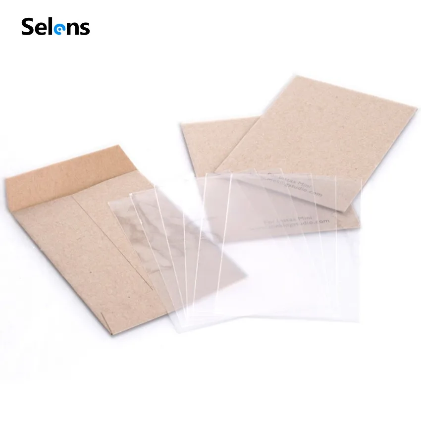 Selens 10 قطعة Instax حامي صغير 55x88 مللي متر ل Fujifilm إطار فيلم صغير كاميرا سريعة التصوير الفوتوغرافي