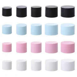 Empty Cosmetic Jar Makeup Container Round Refillable Bottles Face Cream Eyeshadow Gel Suncreen Perfume Travel Plastic Pots