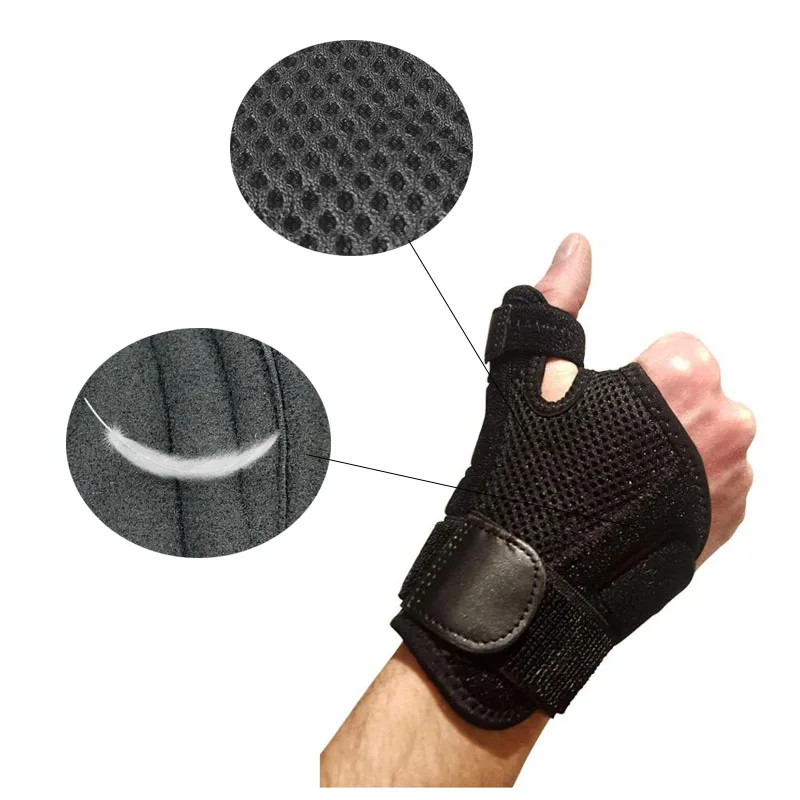 

Adjustable Thumb Support Wrist Brace Carpal Tunnel Thumb Splint Hand Protector Brace for Tendonitis Arthritis Thumb Sprain