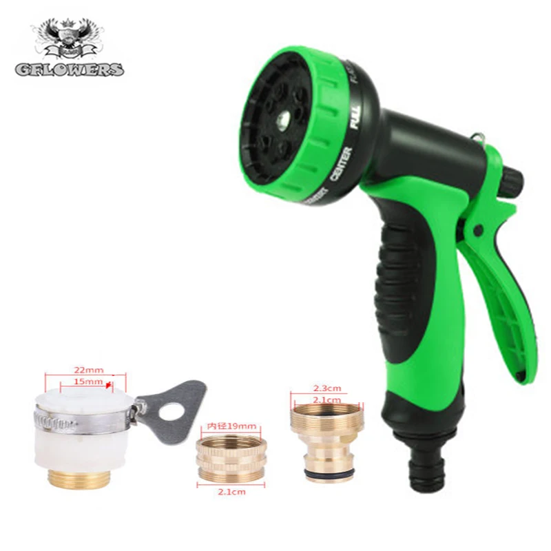 Garden sprayer expandable water gun sprinkler hoses high pressure nozzle car wash spray hidrolimpiadora garden watering gun