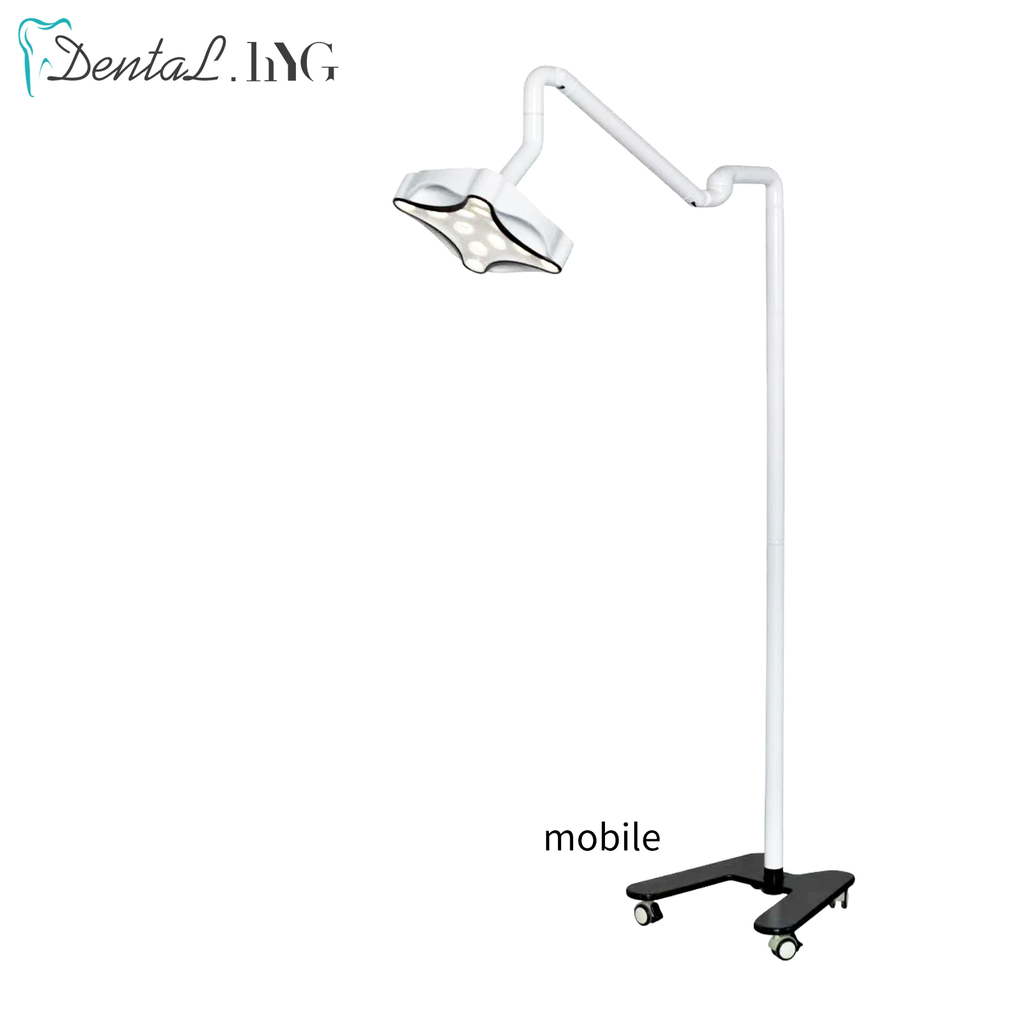 Lampada odontoiatrica LED lampada per induzione orale lampada per impianto professionale dentale chirurgia orale tocco senza ombra 6LED luce