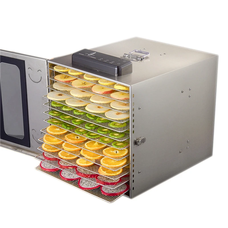 12-layer fruit dehydrator Vegetable Meat Dehydrator Stainless Steel Household Food dryer Tea Bean Drying Machine