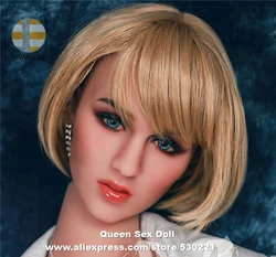 WMDOLL Top Quality #156 Oral Sex Doll Head For Sexy Dolls Silicone TPE Heads Can Fit Body From 140cm To 175cm