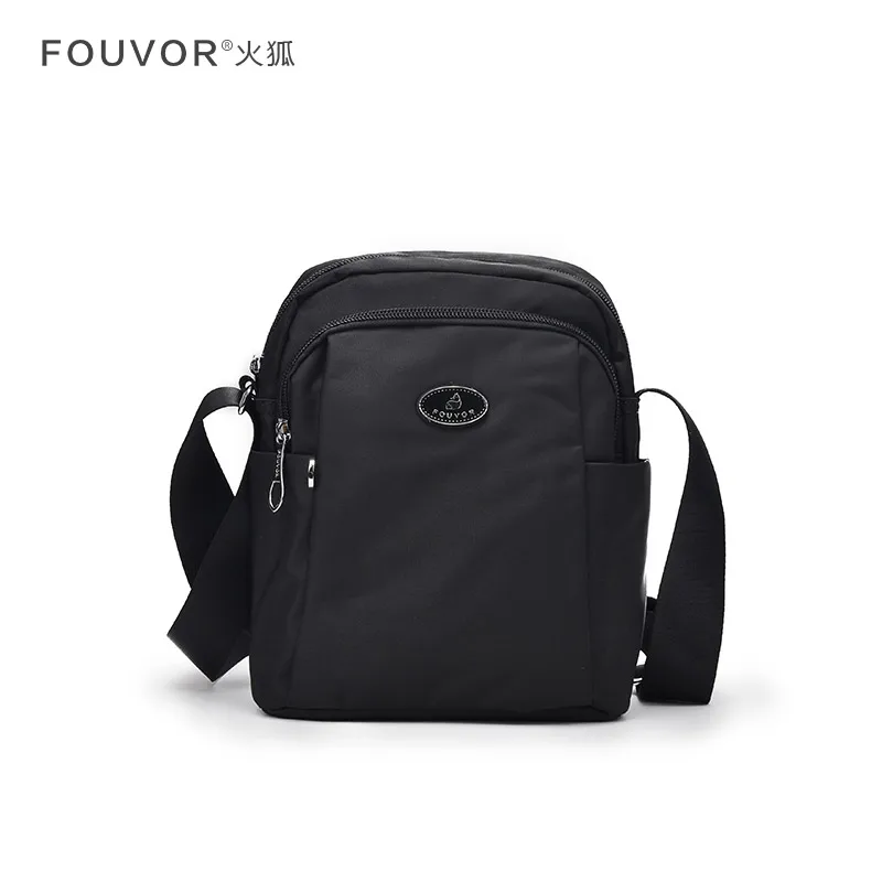 Fouvor Fashion Waterproof Shoulder Bag Nylon Oxford Small Bag for Women Simple Wild Canvas Casual Women\'s Messenger Bag 2786-06