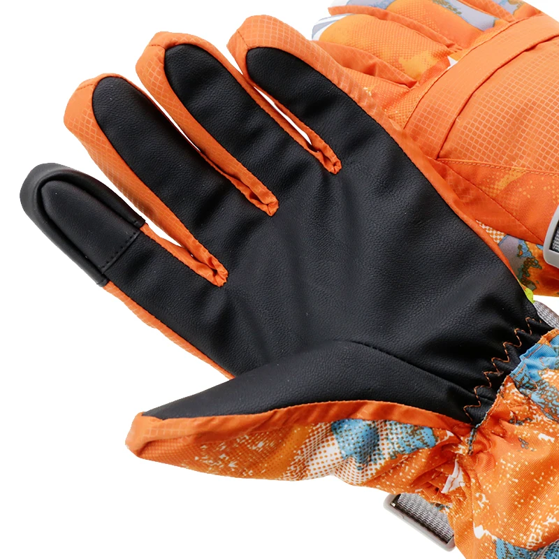 Guantes de esquí impermeables, guantes cálidos de lana para pantalla táctil, snowboard, ciclismo, patinaje, correr, Invierno