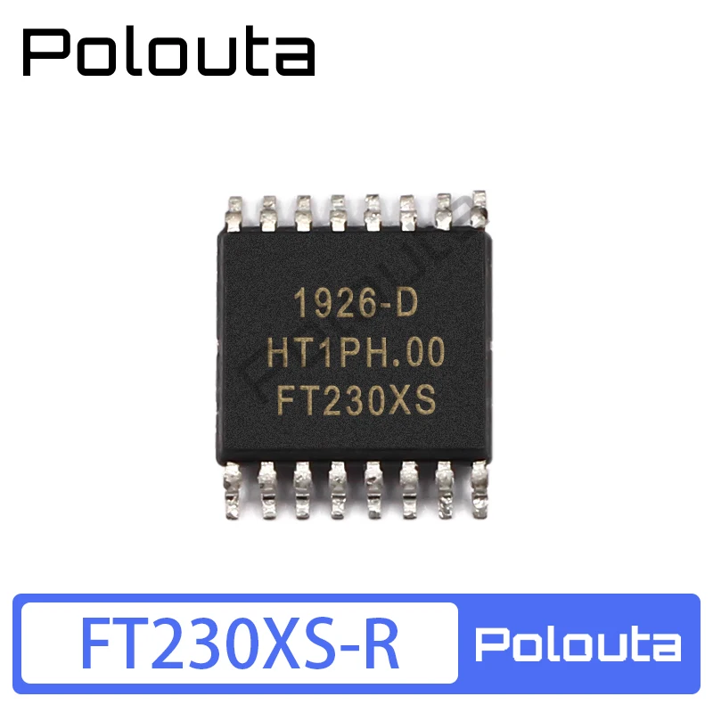 Polouta FT230XS FT230XS-R FT230 TSSOP16 Interface Controller Chip DIY Acoustic Components Kits Arduino Nano Integrated Circuit