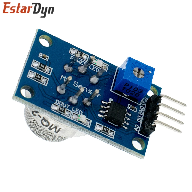 MQ-2 MQ-3 MQ-7 MQ-135 rilevamento fumo metano modulo sensore Gas liquefatto per Arduino Starter Kit fai da te