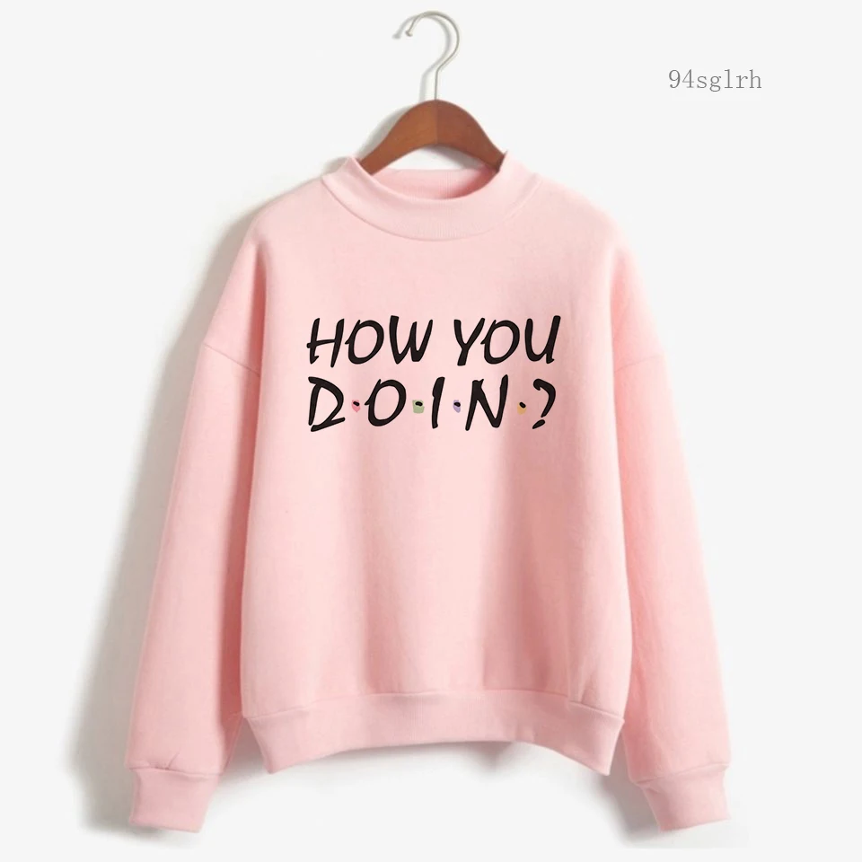 Friends Tv Show Harajuku Kawaii Cartoon Hoodie Women Autumn Winter Warm Tops Korean Style Sweatshirt Casual Streetwear Female