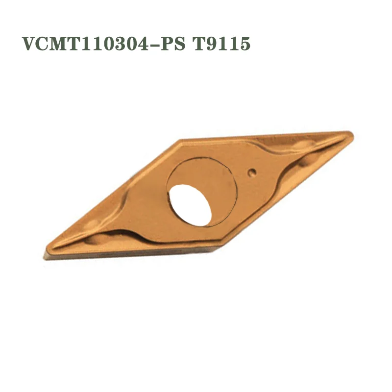 

Carbide Inserts VCMT110304 PS T9115 100% Original CNC Lathe Cutter Turning Tool Best Quality VCMT 110304 for Steel