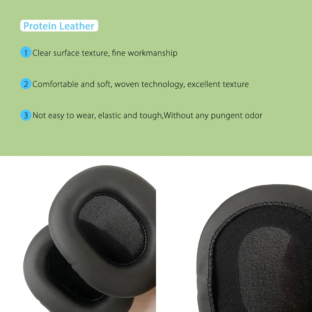 THOUBLUE Replacement Ear Pad For Bluedio T6 T6S T6C T7 T7+ Earphone Memory Foam Cover Earpads Headphone Earmuffs Sleeve