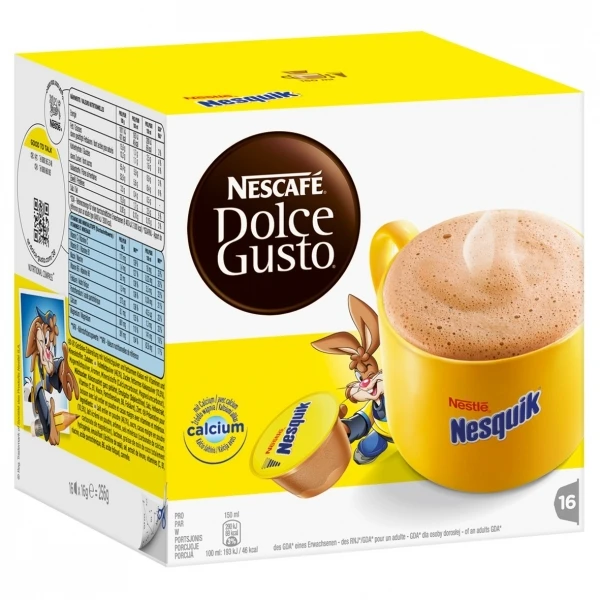DOLCE GUSTO lot de 4 boîtes NESQUIK