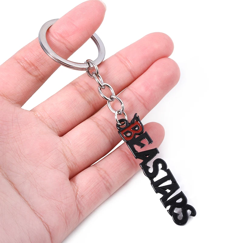 Anime BEASTARS Letter Keychain Legosi Haru Pendant Keyring for Women Men Key Holder Jewelry