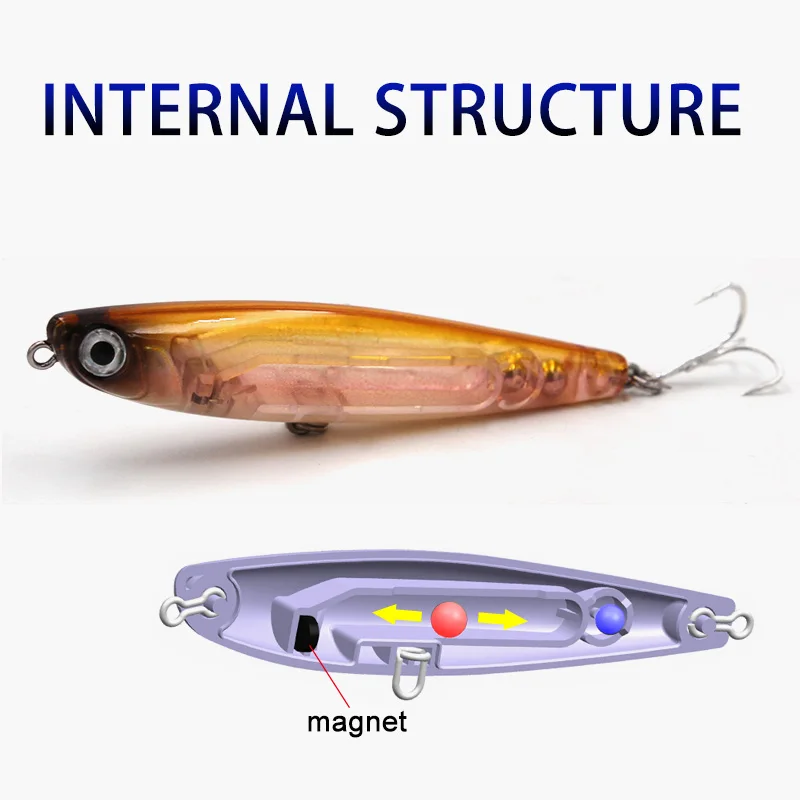 Wondershot D02 Sparrow 90mm 11,5g lápiz caliente el mejor cebo de lubina superficie de pesca señuelo duro Wobblers flotantes todo para pescar