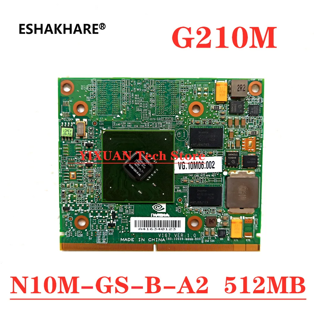 G210M G 210M Graphic Video Vga Card N10M-GS-B-A2 512MB VG.10M06.002 For laptop ACER Aspire 5739 5935 7738 8735 8940 100% test OK