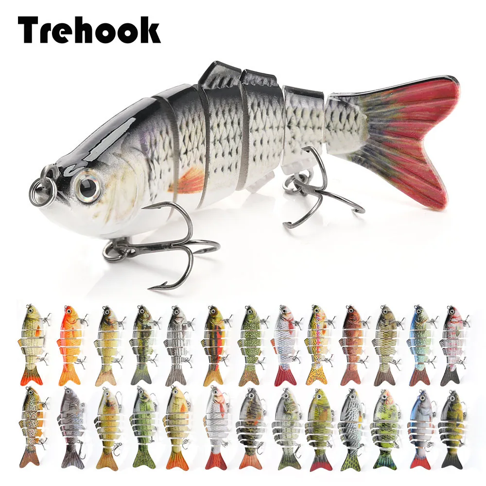Multi-Jointed Sinking Fishing Lures