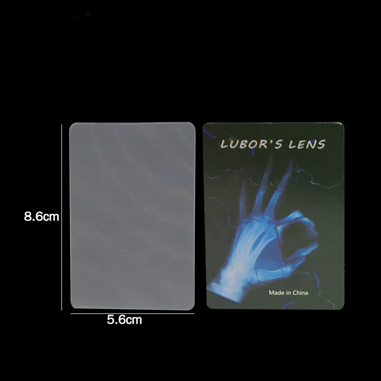 Lubor Của Ống Kính (Với Bút) thẻ Theo Quan Điểm Biến Dạng Trò Ảo Thuật Cận Sát Phố Ảo Tưởng Gimmick Đạo Cụ Hài Mentalism Magia