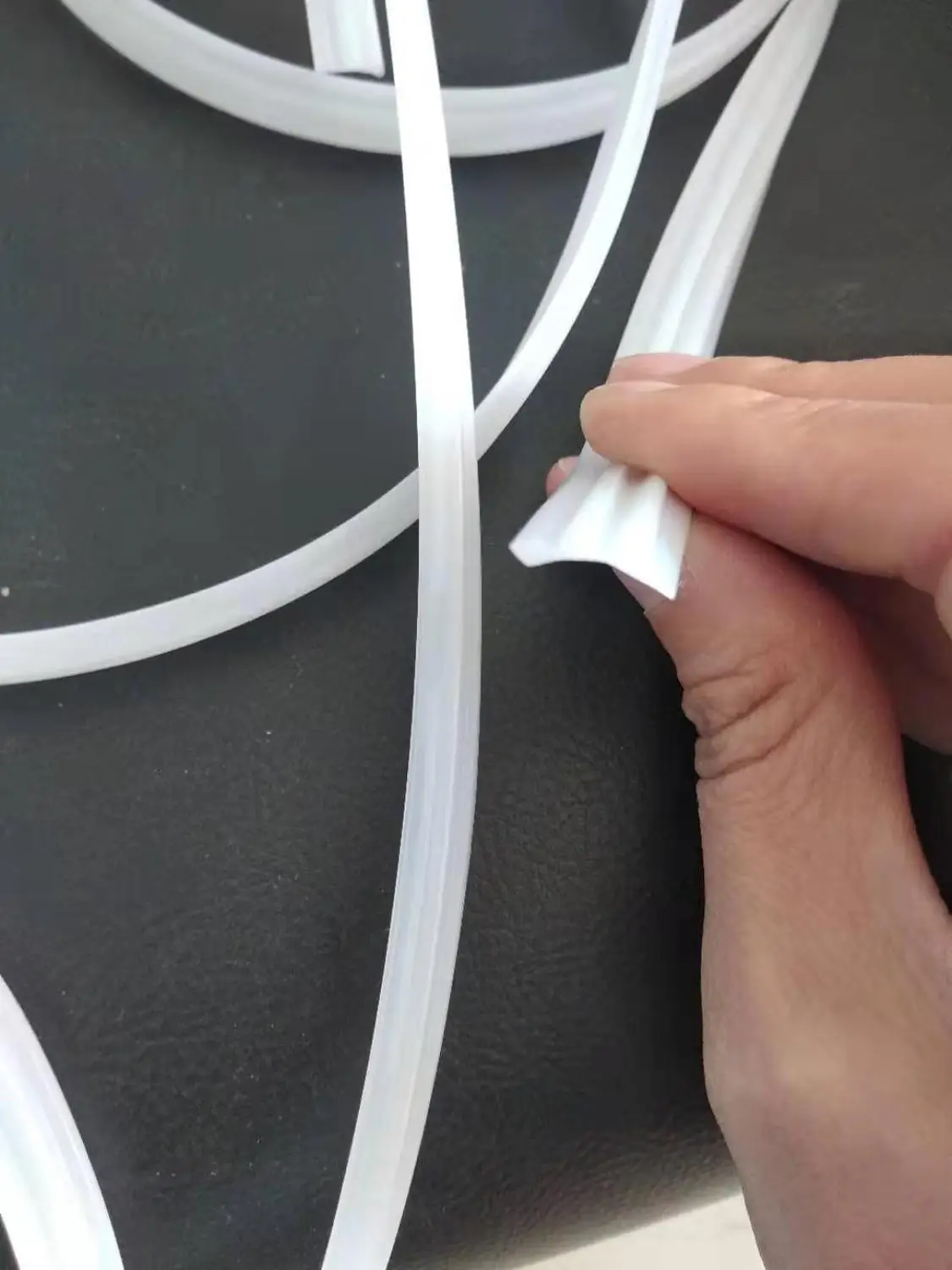 Polyurethane rubber (3x10) only for CNC guide way wipers-5 meters