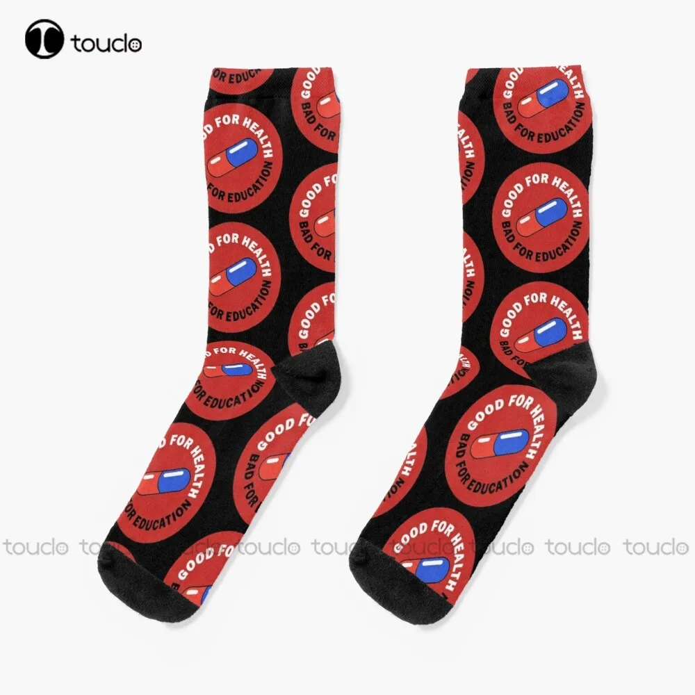 Best Seller - Akira Jacket Logo Merchandise Pills Socks Unisex Adult Teen Youth Socks Personalized Custom 360° Digital Print