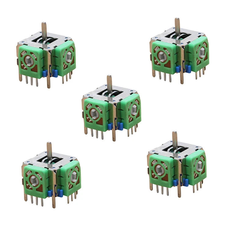 5PCS Universal Throttle Rocker Potentiometer for 5K RC Drone Remote Control Up/Down/Left/Right Automatically Reset Joysticks