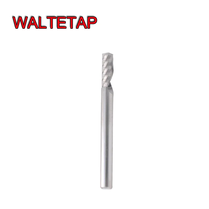 WALTETAP 1PCS Tungsten Steel Single tooth Milling Cutter 3.175 4 6 8 10 12 mm High Precision mill mills cutters