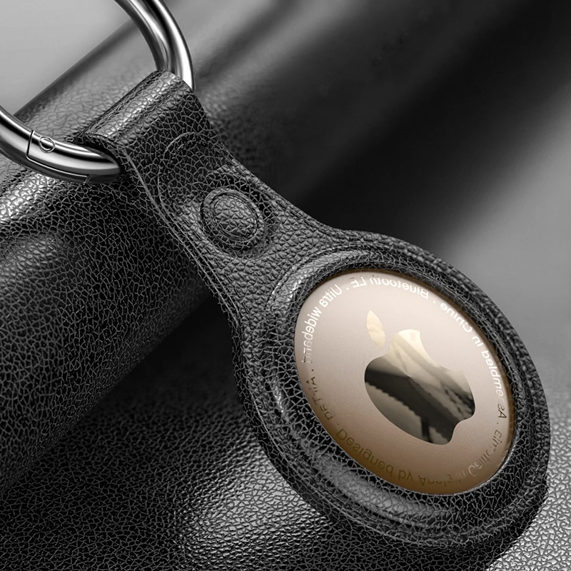 TPU Protective Case For Airtag Anti-lost Anti-scratch Protection Sleeve For Apple Airtag Location Tracker Air Tag Keychain Case