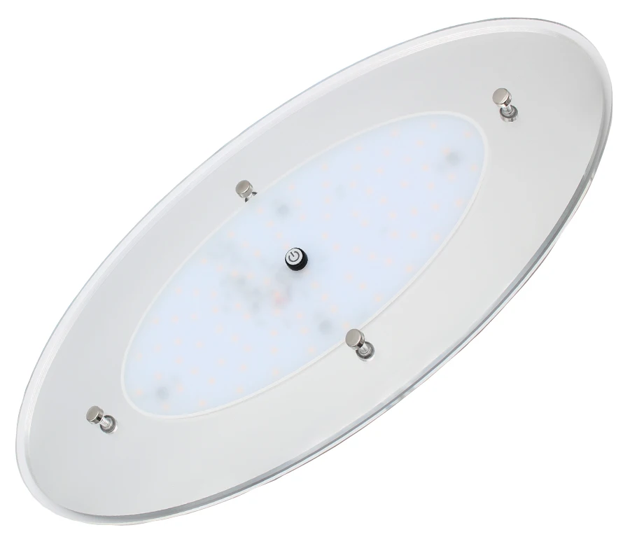 

LED DC 12/24V Abajur Lustres De Sala 1200 Lumens Dimmable Dome Light Ambiance Ultra Slim Lamp Caravan/motorhome/rv Roof