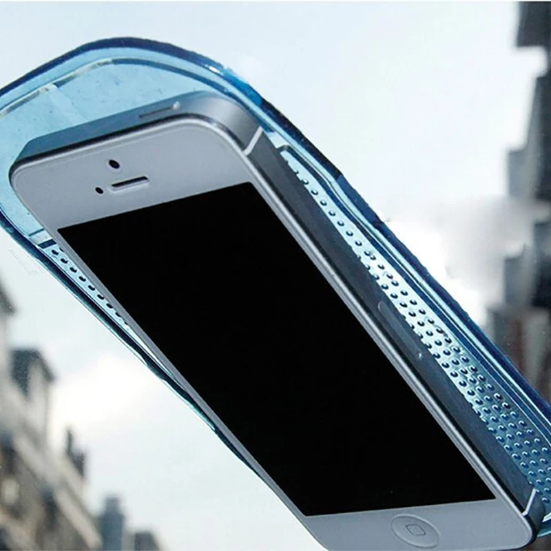 Mini Multifunctional Car Dashboard Sticky Phone Holder Nano Gel Non Slip Pad Mat Strong Adsorption Car Interior Accessories
