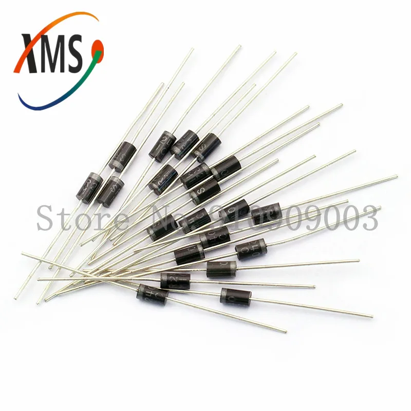 20PCS Schottky Rectifier Diode SR240 SR260 SR360 SR540 SR560 SR2100 SR3100 SR3200 SR5100 SR5150 SR5200 DO-41 DO-27