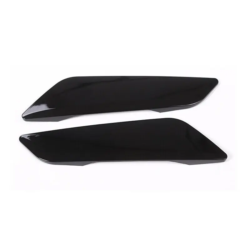 لمعان الأسود الحاجز الجانب منفذ تنفيس الهواء غطاء الكسوة لسيارات BMW 5 Series G30 2017-2020 ملصق مزخرفة ملحقات السيارة    #2