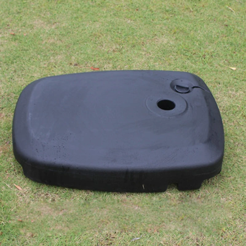 

Plastic Water Tank Base For Hanging Patio Umbrella Cantilever Umbrella Parasol Plastic Base Black Color