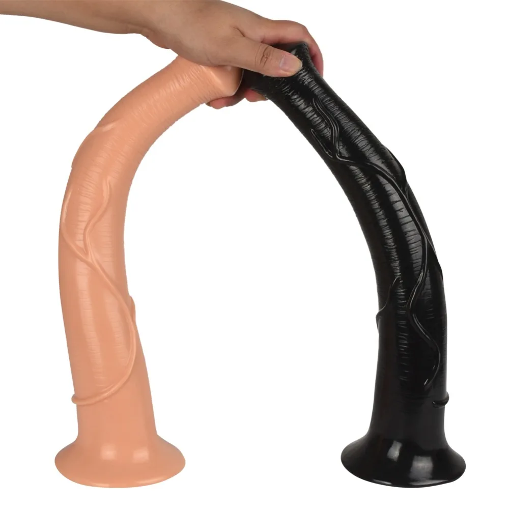 16.5inch Long Animal Dildo Huge Super Big Horse Cock With Suction Cup Realistic Penis Sex Toys Adults For Women Masturbator