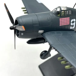 Metal 1:72 F6F Hellcat Fighter Model Aircraft with Stand Collectables Home Office Room Decor