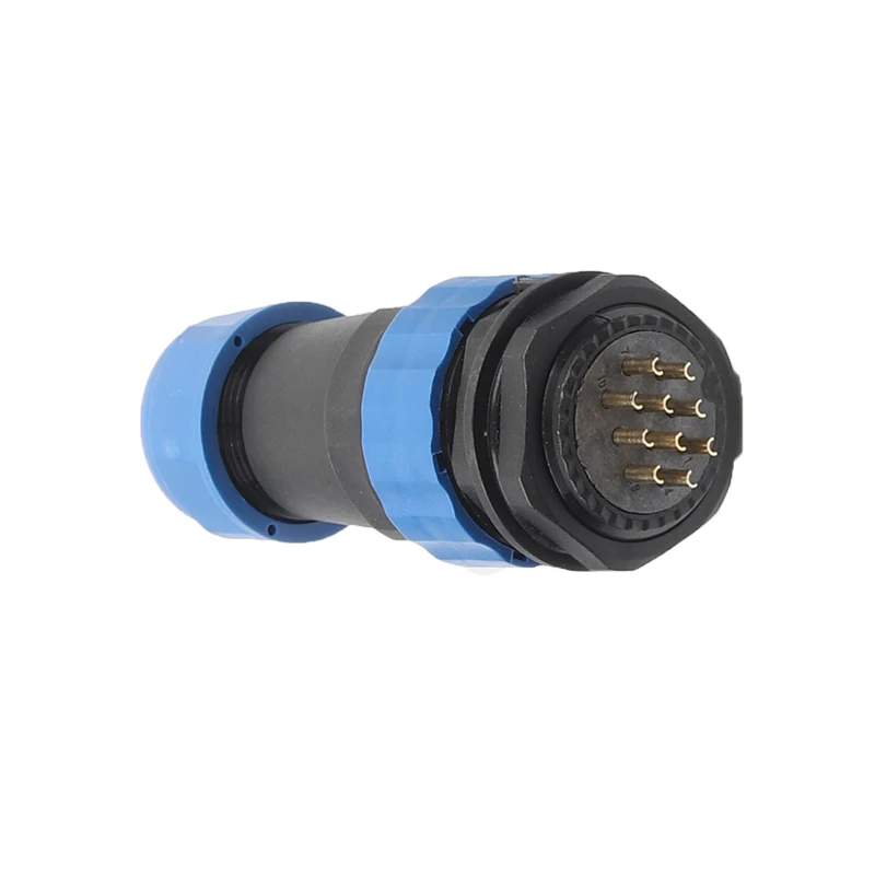 SP28 IP68 Back Nut waterproof connector 2/3/4/5/6/7/9/10/12/14/16/19/22/24/26 Pin plug socket Electric cable Aviation connectors