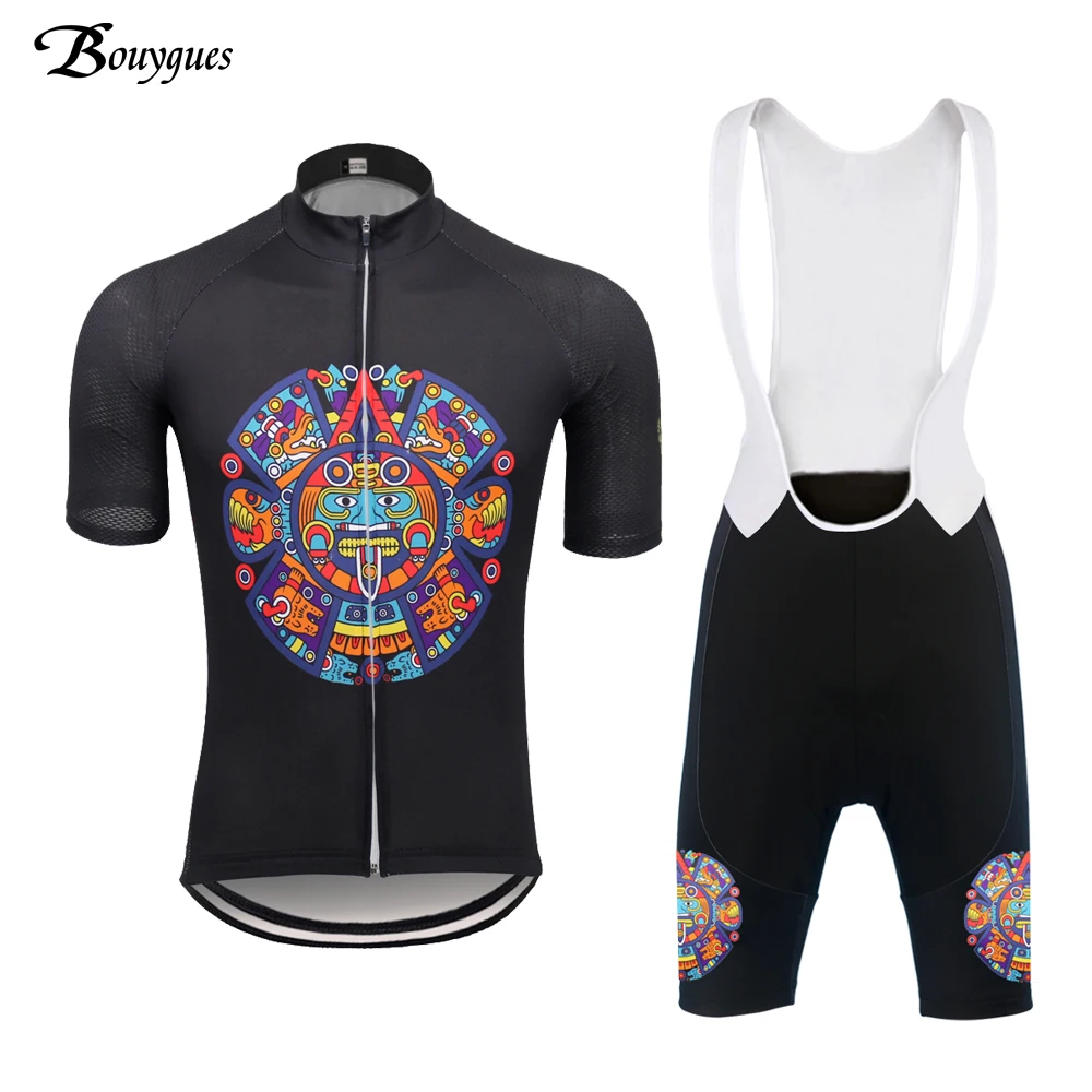 2021 Classic Men's Short-Sleeved Cycling Jersey Set Breathable And Quick-Drying Ciclismo Mountain Outdoor Sport Bike Sportswear