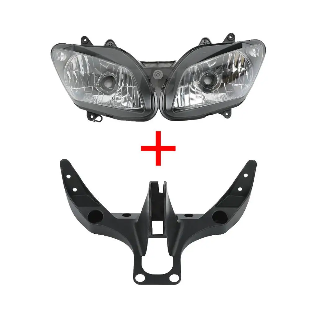 

Motorcycle Front Headlight Lamp Upper Fairing Stay Bracket For Yamaha YZF-R1 YZFR1 2002-2003