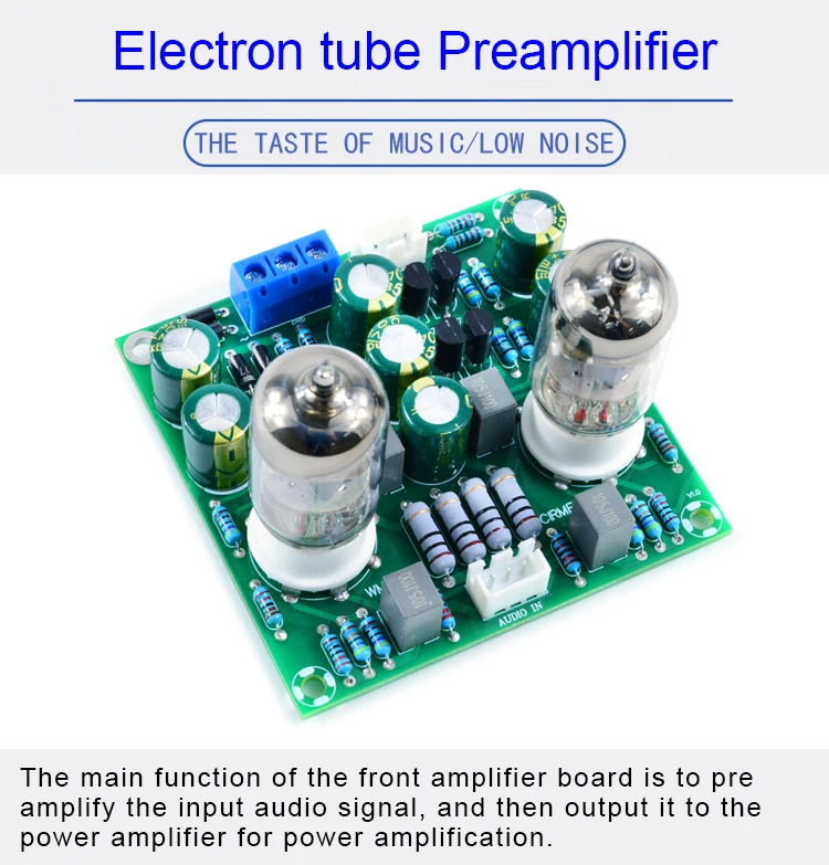 CIRMECH HIFI 진공관 프리 앰프 보드 전자 밸브 앰프 diy 가방 및 완제품